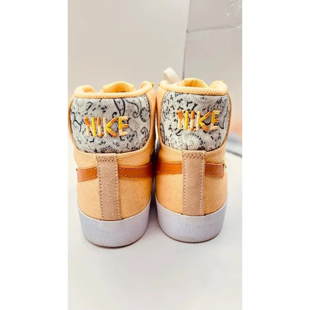Nike SB Zoom Blazer Mid top Paisley Pack MelonTint sneaker athletic shoe men 6